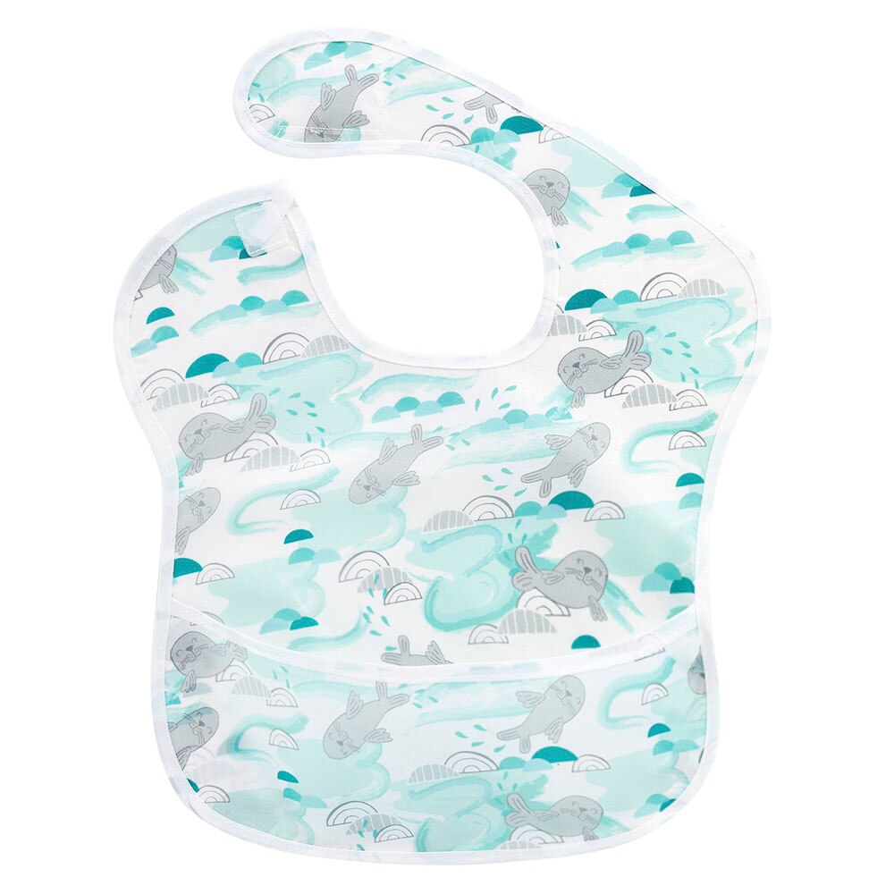 Waterproof Baby Bib with Food Catcher